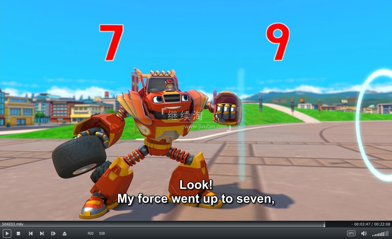 Blaze and the Monster Machines 旋风战车队 火焰怪物卡车 图片15